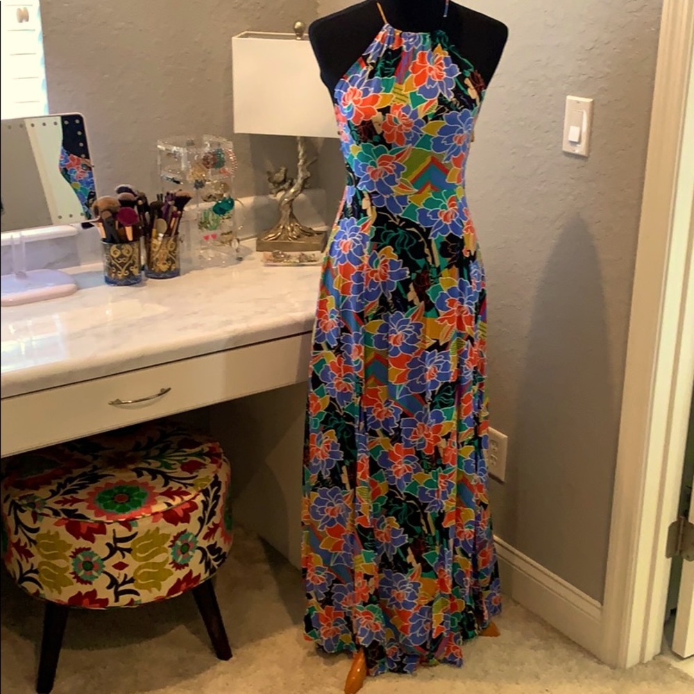 Colorful Print Dress